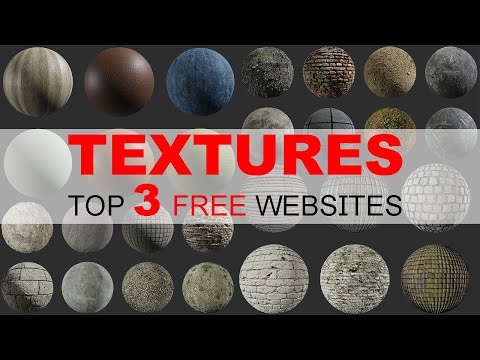 Top 3 Websites for FREE PBR Materials and Textures