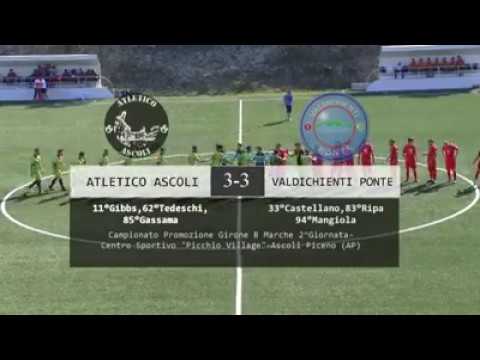 Highlights Atletico Ascoli-Valdichienti Ponte 2°Giornata