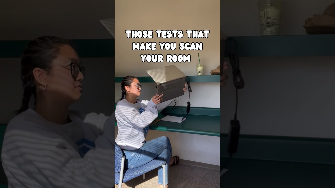 Those tests that make you scan the room #shorts #exams #school #tests #college