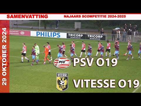 COMPETITIE | Samenvatting PSV O19 - Vitesse O19 dinsdag 29 oktober 2024