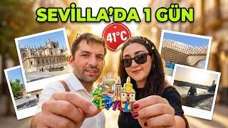 SEVİLLA'DA 41 DERECE 1 GÜN! 🇪🇸 İspanya'nın En Güzel Şehrini Baştan Sona Gezdik! 