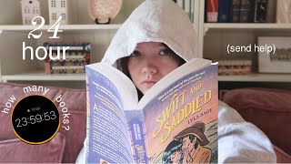 reading for 24 hours straight | my first 24 hour readathon