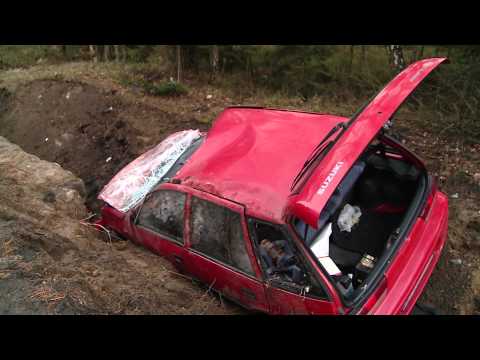 TKB - Wypadek na DK8 - 17.12.2014