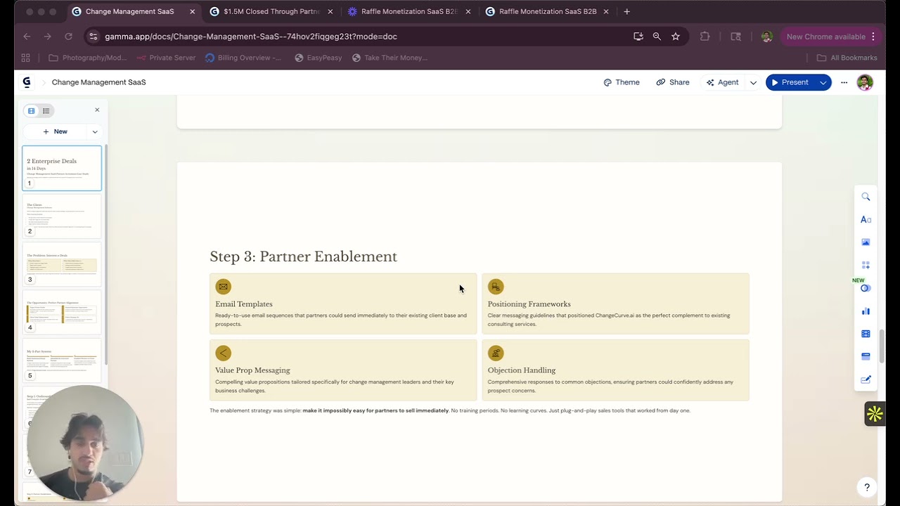 Change Management SaaS – 49 qualified meetings in 30 days — Scaled MVP SaaS to partner-sourced revenue in weeks