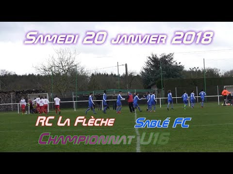 U16 La Flèche Sablé 20 01 2018