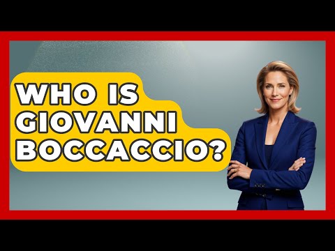 Who Is Giovanni Boccaccio? - Story Of Italy