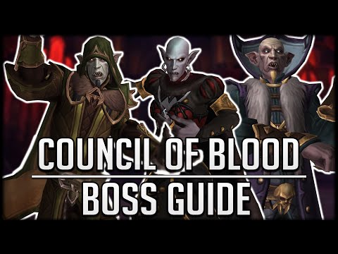 THE COUNCIL OF BLOOD FULL Boss Guide - Normal & Heroic Castle Nathria Raid Guide