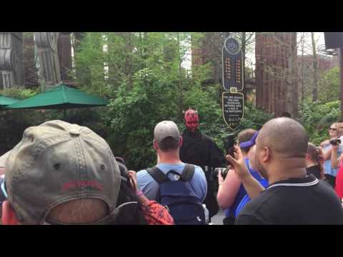 Darth Vader and Darth Maul Appears!- Disney Hollywood Studios Orlando