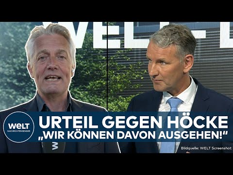 BJÖRN HÖCKE: Urteil im Prozess um SA-Parole erwartet! Was droht dem AfD-Politiker? I WELT Analyse