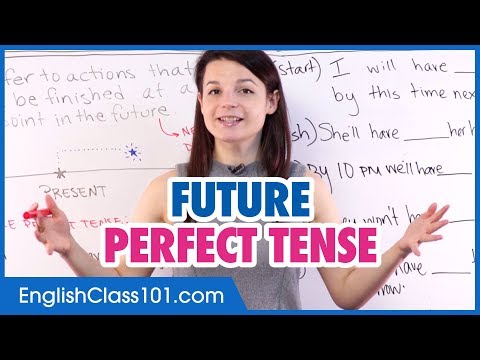 The Future Perfect Tense - Statements - Basic English Grammar