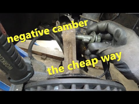 Subaru Impreza modifying cheap camber bolts