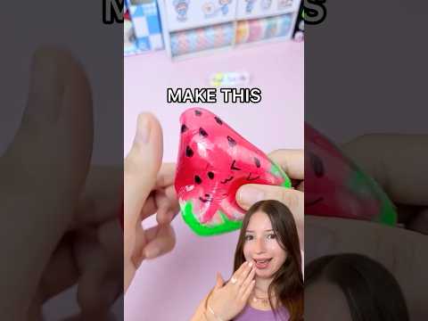 I Made a VIRAL SATISFYING SQUISHY! 😱😳🫧 *diy squishy asmr*