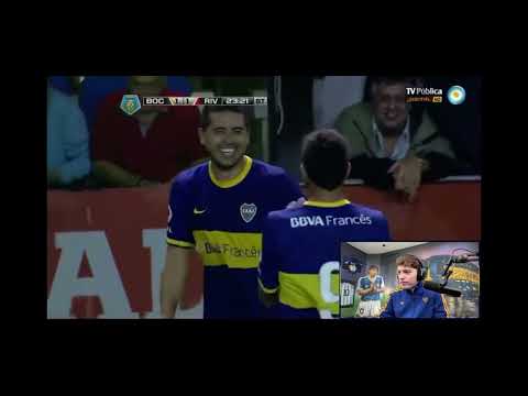 DAVO REACCIONA A TODOS LOS GOLES DE LOS ULTIMOS SUPERCLÁSICOS BOCA-RIVER