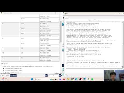 16.3.1 Packet Tracer – Troubleshoot Static and Default Routes
