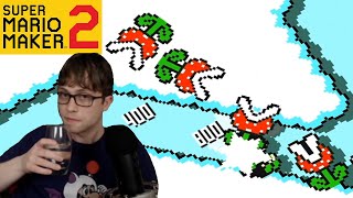 A Masterclass In Platforming and Light Kaizo - SMM2 Levels by Gheb
