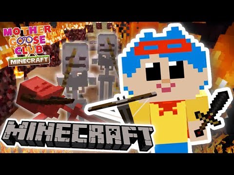 Jack Tests Different Weapons | Mother Goose Club: Minecraft