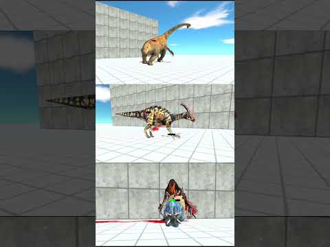 Infernals vs Herbivore Dinosaurs - Animal Revolt Battle Simulator