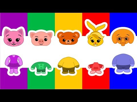 Cabezas Equivocadas de Bebés que Lloran Aprende los Colores  |  Plim Plim Juegos