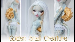 Golden Snail Creature (Customized Lagoonafire by UNNiEDOLLS)