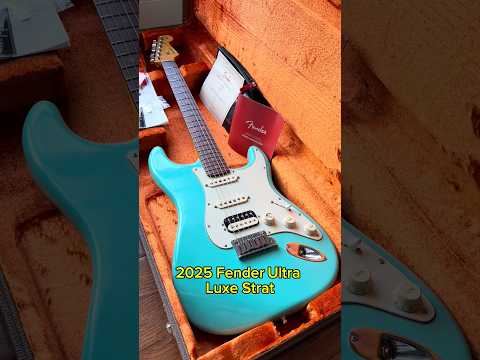 2025 Fender American Ultra Luxe Stratocaster Vintage 60s HSS - Sea Foam Green image 23