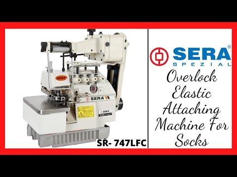 Direct Drive Overlock Chain Stitch Sewing Machine