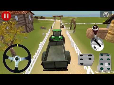 tractor farm cargo parking обзор игры андроид game rewiew android.