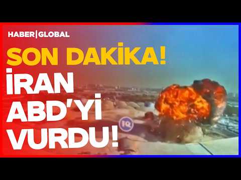SON DAKİKA I İran ABD'yi Vurdu! Füzeler Yağmur Gibi Düştü