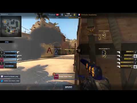 refrezh ACE vs EnVyUs Academy [ pistol round ]