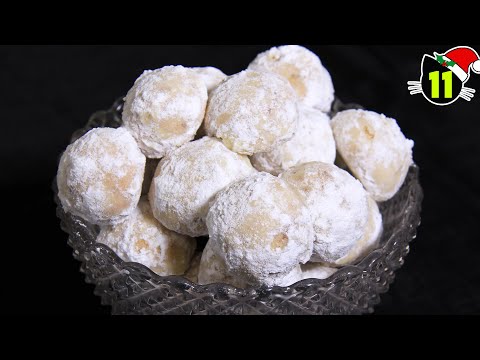 Easy Pecan Snowball Cookies! So Easy, ANYONE Can Make These!