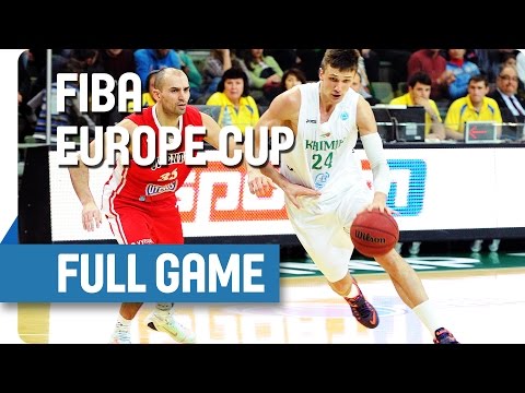 Khimik (UKR) v Juventus Utena (LTU) - Full Game - Group T - FIBA Europe Cup
