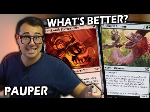 This new card is BROKEN in Pauper MONORED! | Gruul Cascade vs Burn | Mtg Paper Gameplay