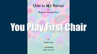 Beginner Trumpet Play Along: Ode to My Savior - YPFC