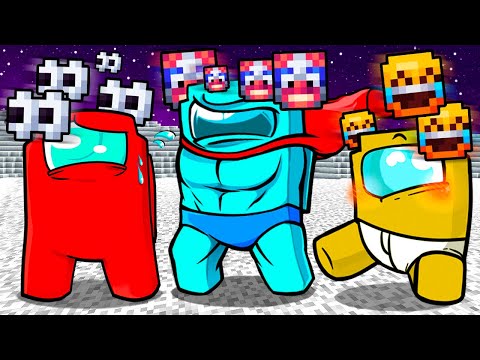 ПРЕДАТЕЛИ НО МЫ МОЖЕМ ОБЩАТЬСЯ ТОЛЬКО ЧЕРЕЗ ЭМОДЗИ В AMONG US В МАЙНКРАФТ!