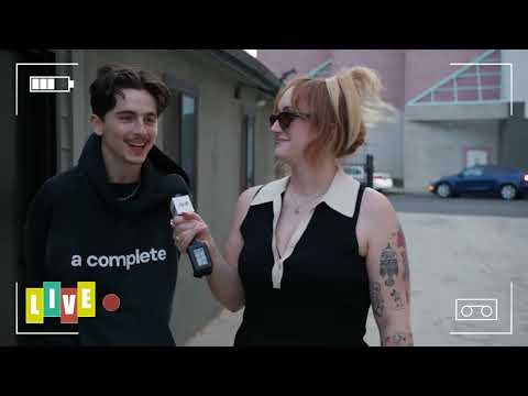 Brittany Broski Interviews Timothée Chalamet