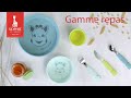 Miniature vidéo Set repas silicone Pastel Sophie La Girafe