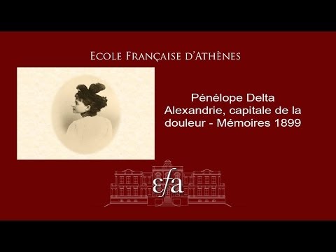 EFA Journée d'Études: Pénélope Delta. 13 Mars 2014.