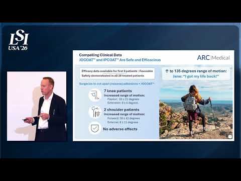 Chris Springate, ARC Medical - Liquid barrier film to prevent surgical adhesions | LSI USA '26