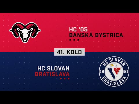 41.kolo HC 05 Banská Bystrica - HC Slovan Bratislava HIGHLIGHTS