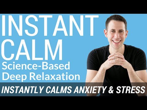 Deep Relaxation Hypnosis for Stress Relief, Anxiety Relief, and Instant Calm (Science-Based) Video