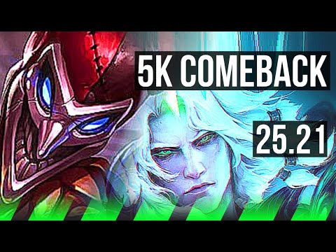 SHACO vs VIEGO (JGL) | 5k comeback, 14/4/10 | EUW Master | 25.21