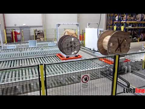 EUROline GmbH: Fördersystem für Kommissionierung von Kabeltrommel
