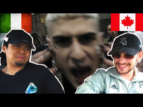 CANADIANS REACT TO ITALIAN RAP - Rosa Chemical - britney ;-) ft. MamboLosco, Radical
