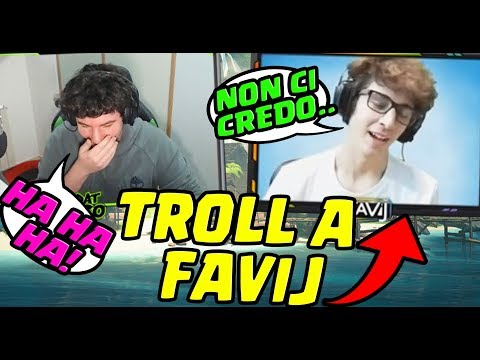 SCHERZO A FAVIJ ! *trollato*