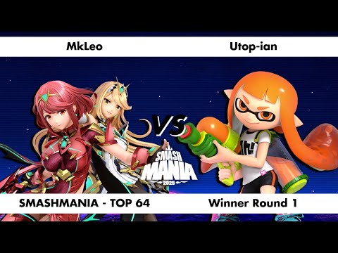 SMASHMANIA - TOP 64 - MkLeo (Aegis) Vs. Utop-ian (Inkling) - Winner Round 1