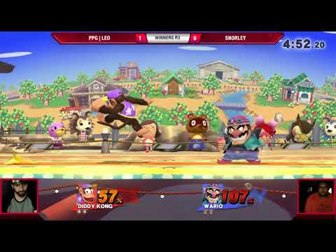 VS Weekly 8/3/17 - Winners R3 - Leo (Diddy) vs Snorley (Wario) - Smash 4