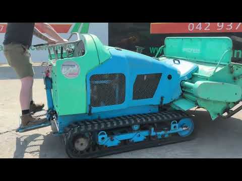 Mitsubishi Hm1560 tracked flail mower.......583. - Image 2