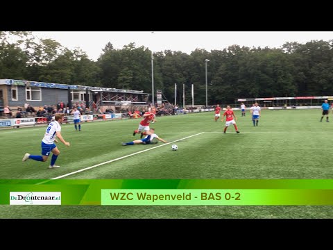 Mike Geres na afloop van WZC Wapenveld - BAS Biddinghuizen 0-2