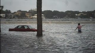 preview picture of video 'Tropical Storm Debby Flooding Tampa Bay'