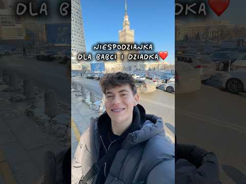 NIESPODZIANKA DLA BABCI I DZIADKA❤️ (popłakała się)