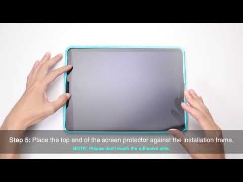 ESR Installation Guide – Tempered Glass iPad Pro 11 (2018) Screen Protector